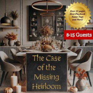Mystery Party Game Kit: The Case of the Missing Heirloom