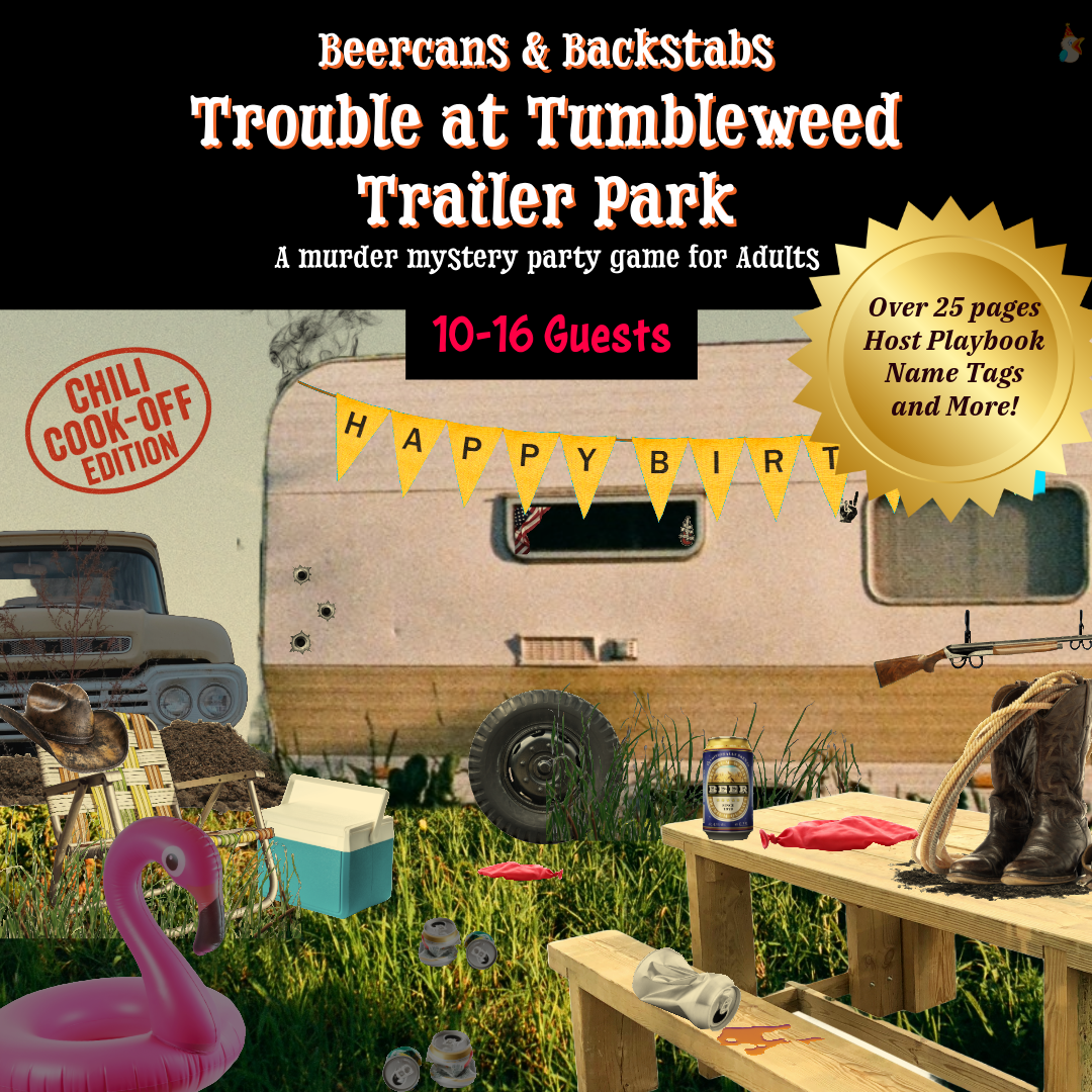 Tumbleweed Trailer Park Murder Mystery Game