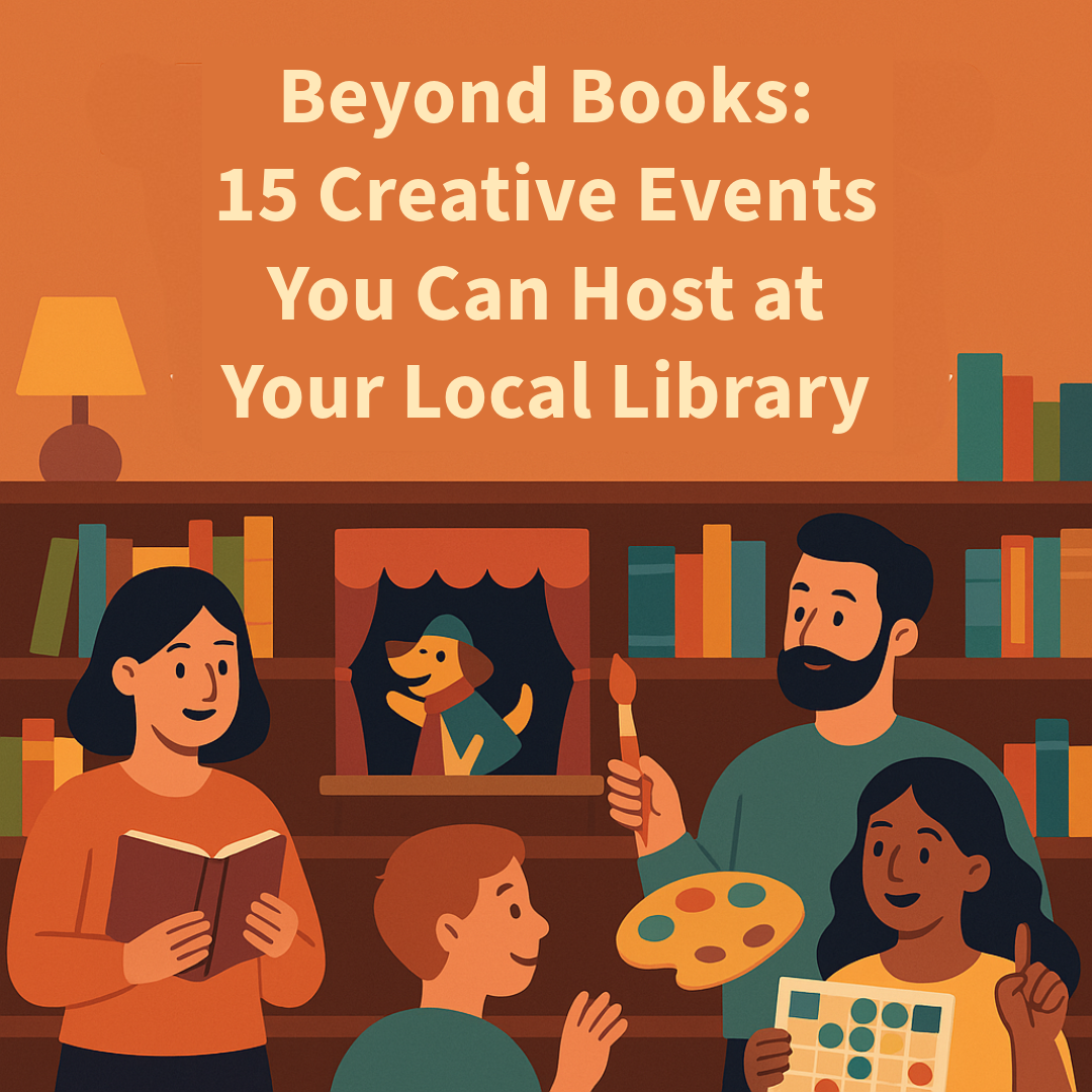 15 Creative Library Event Ideas That Will Pack Your Space