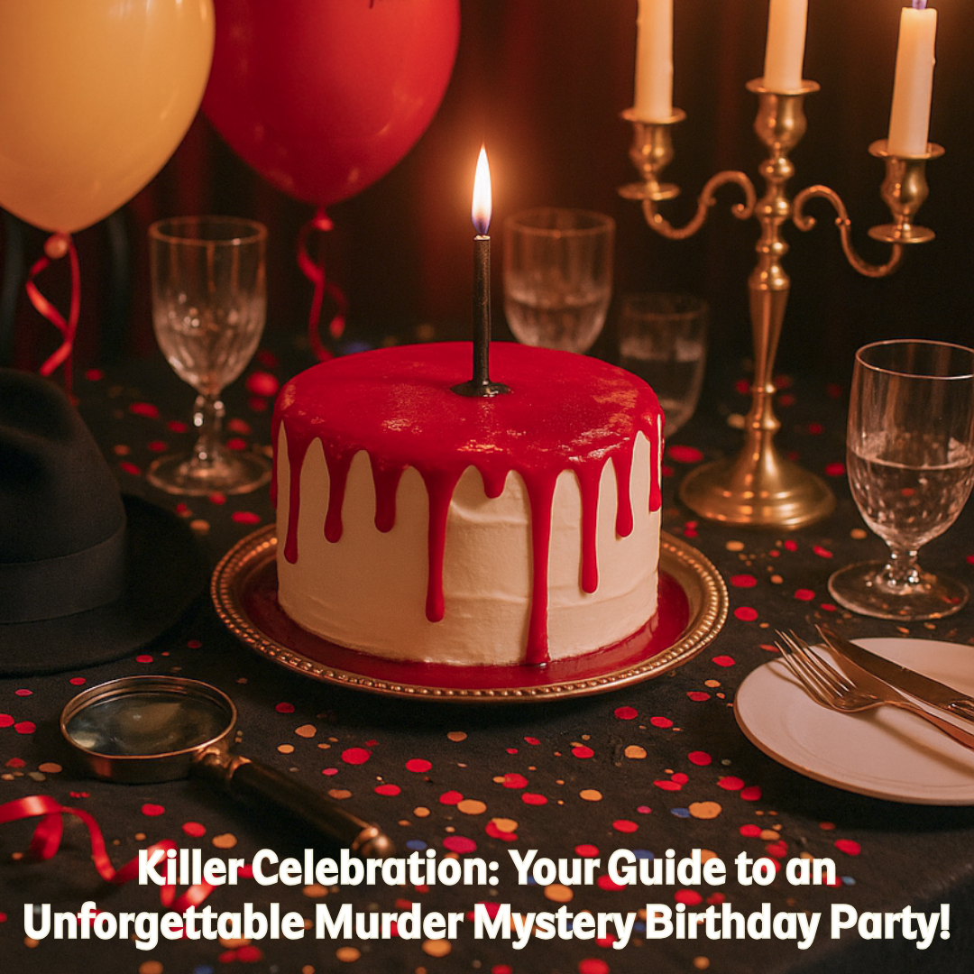 Killer Celebration: Your Guide to an Unforgettable Murder Mystery Birthday Party!